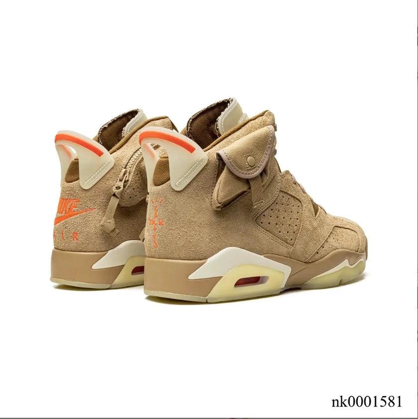 Travis Scott x AJ 6 British Khaki Shoes Sneakers by Air Jordan