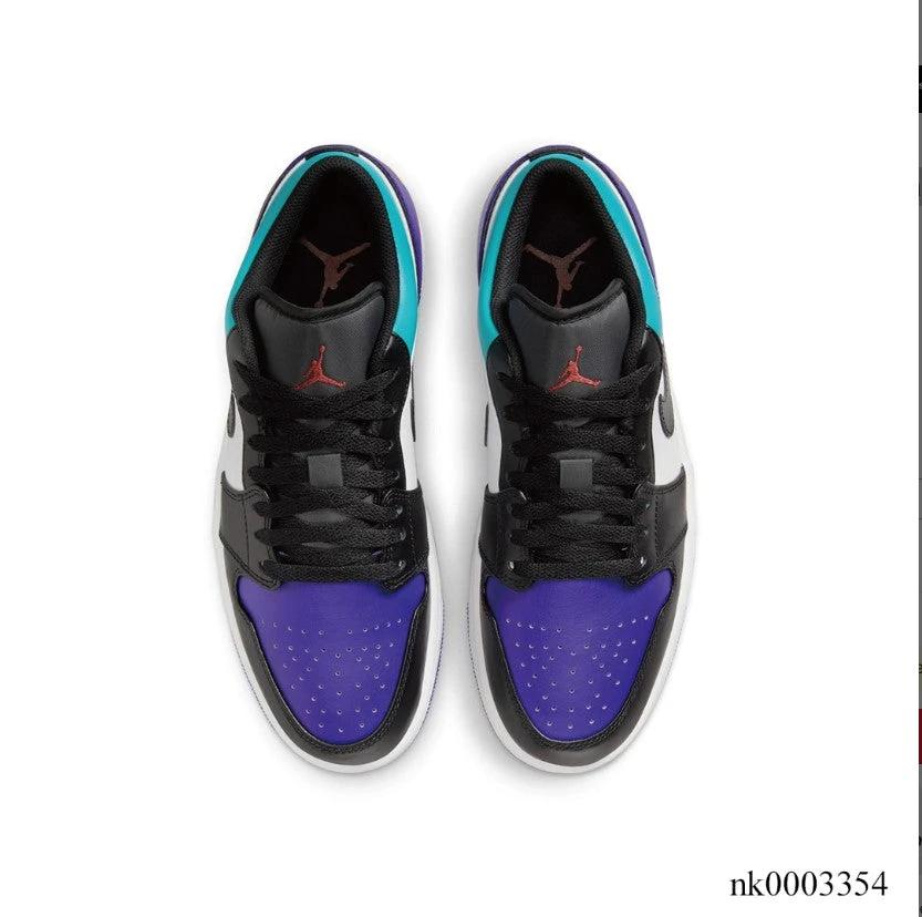 Air Jordan 1 Low Court Purple Tropical Twist Shoes Sneakers by Air Jordan