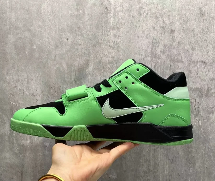 Travis Scott x Jumpman Jack Green Spark Shoes Sneakers by Air Jordan