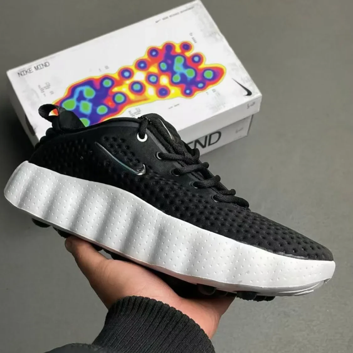 Mind 002 Black White Shoes Sneakers by Air Jordan