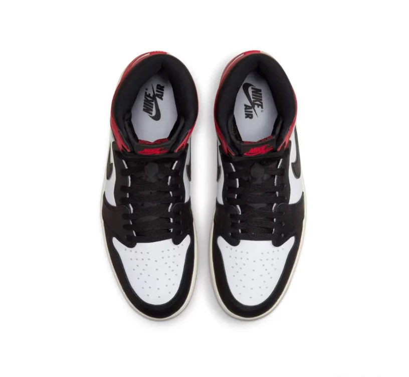 Air Jordan 1 High OG Black Toe Reimagined Shoes Sneakers by Air Jordan