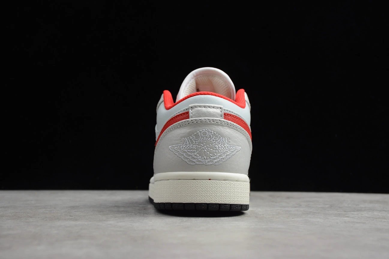 Air Jordan 1 Low Silver Red by Air Jordan