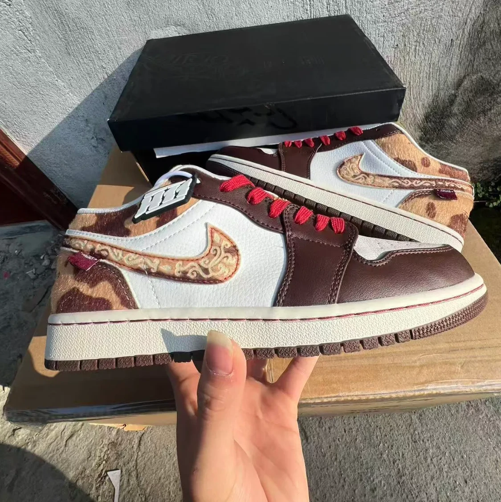 Air Jordan 1 Low SE Year of the Horse Shoes Sneakers by Air Jordan