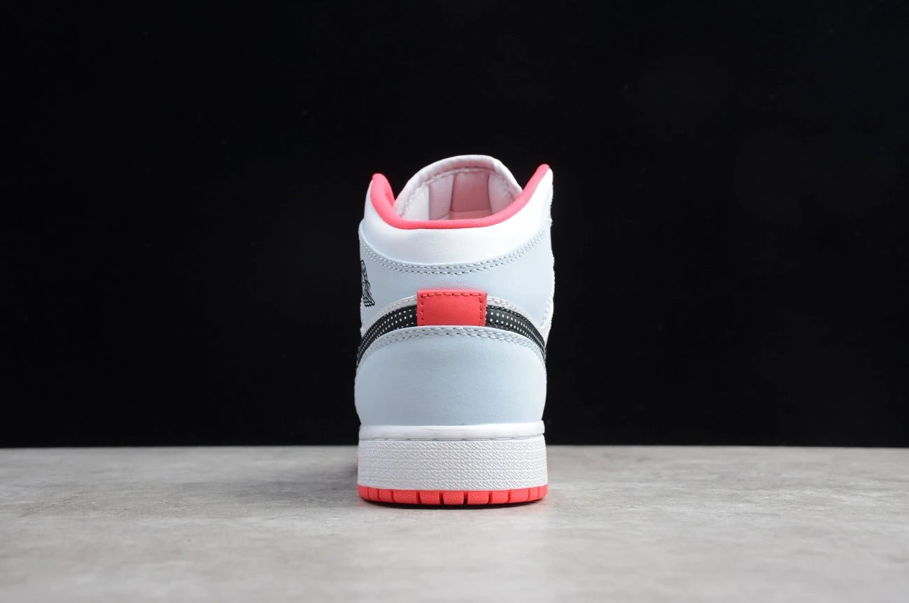 Air Jordan 1 Mid GS 'Half Blue' by Air Jordan