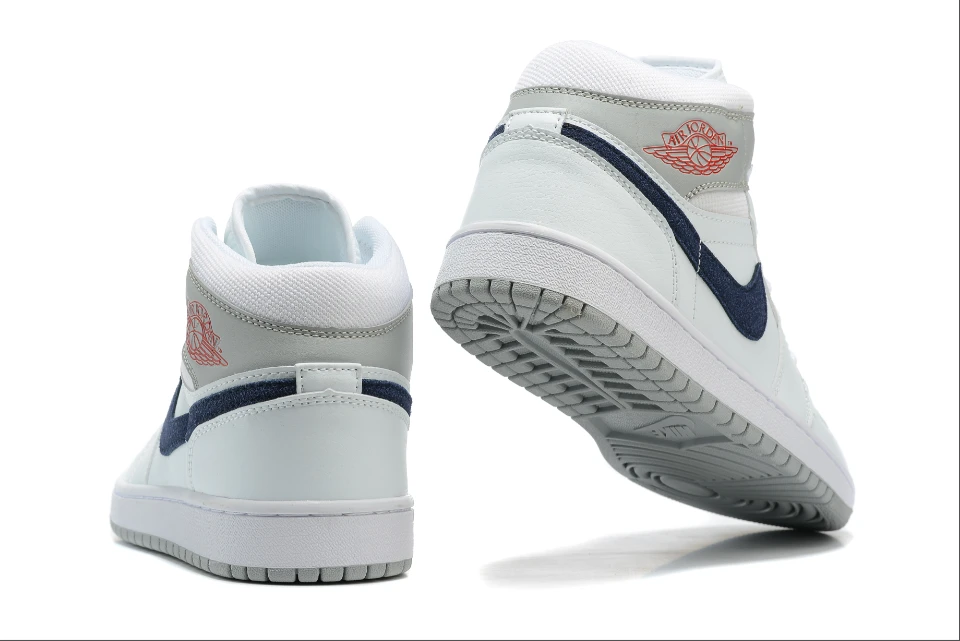 Air Jordan 1 Mid Paris White by Air Jordan