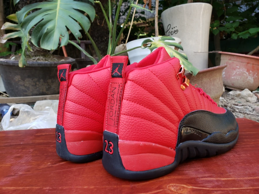 Air Jordan 12 Red Black by Air Jordan