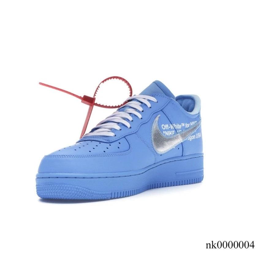 Air Force 1 Low Off-White MCA University Blue Shoes Sneakers by Air Jordan
