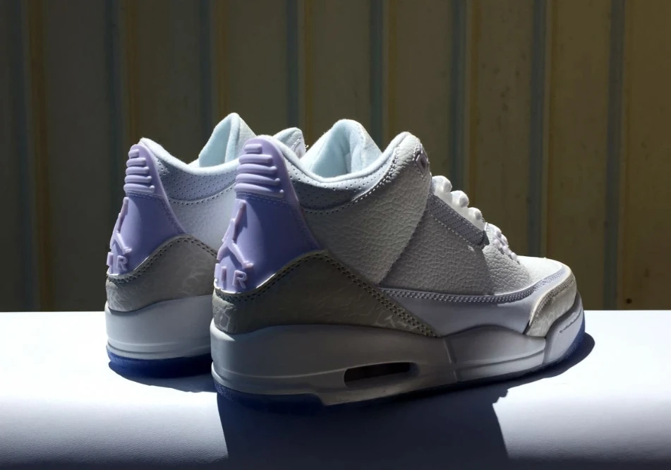 Air Jordan 3 Retro Pure White Triple White by Air Jordan