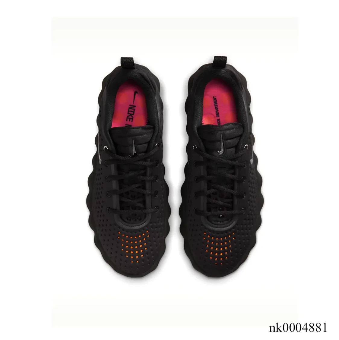 NK Mind 002 Black Hyper Crimson Shoes Sneakers by Air Jordan