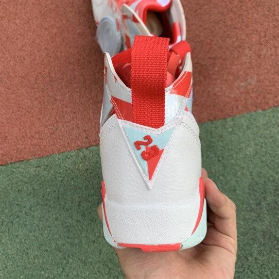 Air Jordan 7 Topaz Mist Candy White by Air Jordan