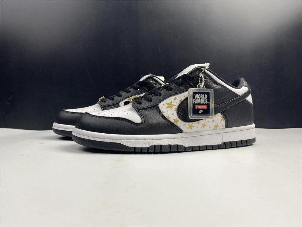 SB Dunk Low Stars Black x Supreme Shoes by Air Jordan