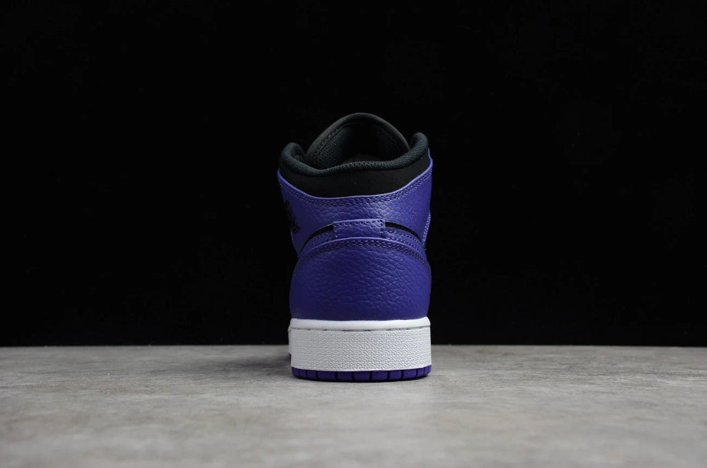 Air Jordan 1 Mid Black Dark Concord by Air Jordan
