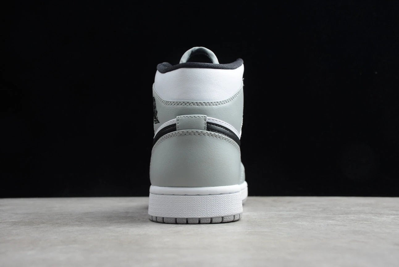 Air Jordan 1 Mid Gray White Black by Air Jordan