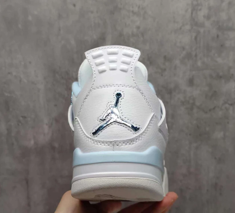 Air Jordan 4 Aluminum Shoes Sneakers by Air Jordan