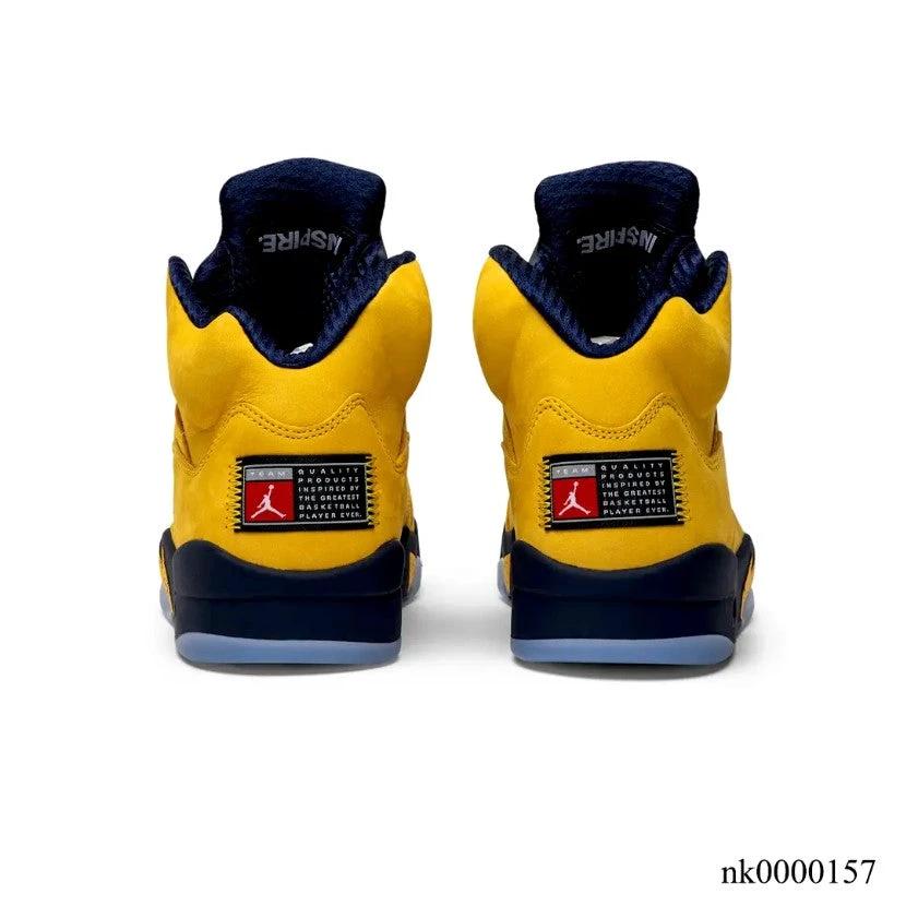 Air Jordan 5 Retro Michigan (2019) Shoes Sneakers by Air Jordan