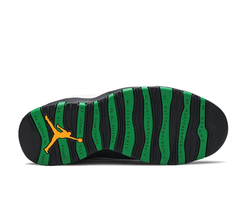 AJ 10 Seattle Shoes Sneakers by Air Jordan