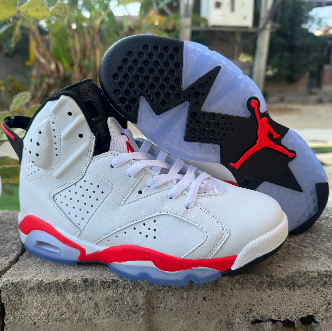 Air Jordan 6 White Infrared Shoes Sneaker by Air Jordan