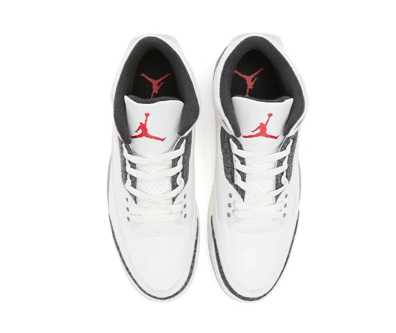 AJ 3 Cement Grey Shoes Sneakers by Air Jordan
