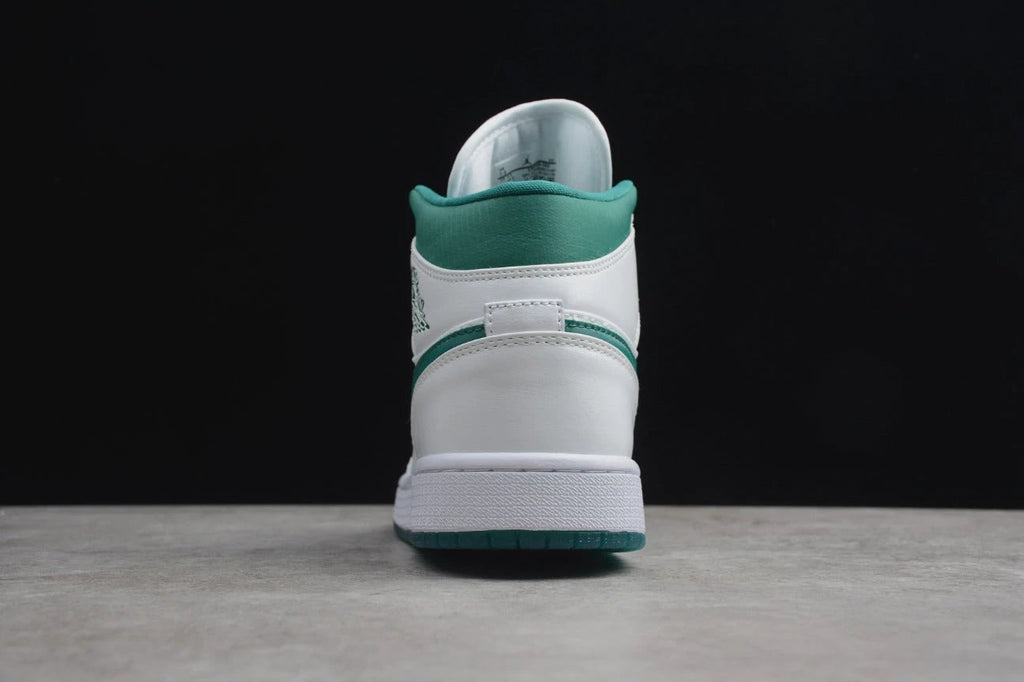 Air Jordan 1 Mid White Mystic Green by Air Jordan