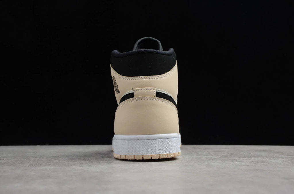 Air Jordan 1 Mid Black Grey Milk Tea by Air Jordan
