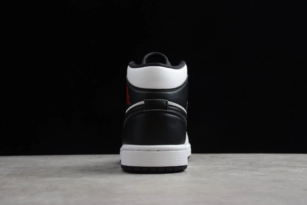 Air Jordan 1 Mid Reverse Black Toe by Air Jordan