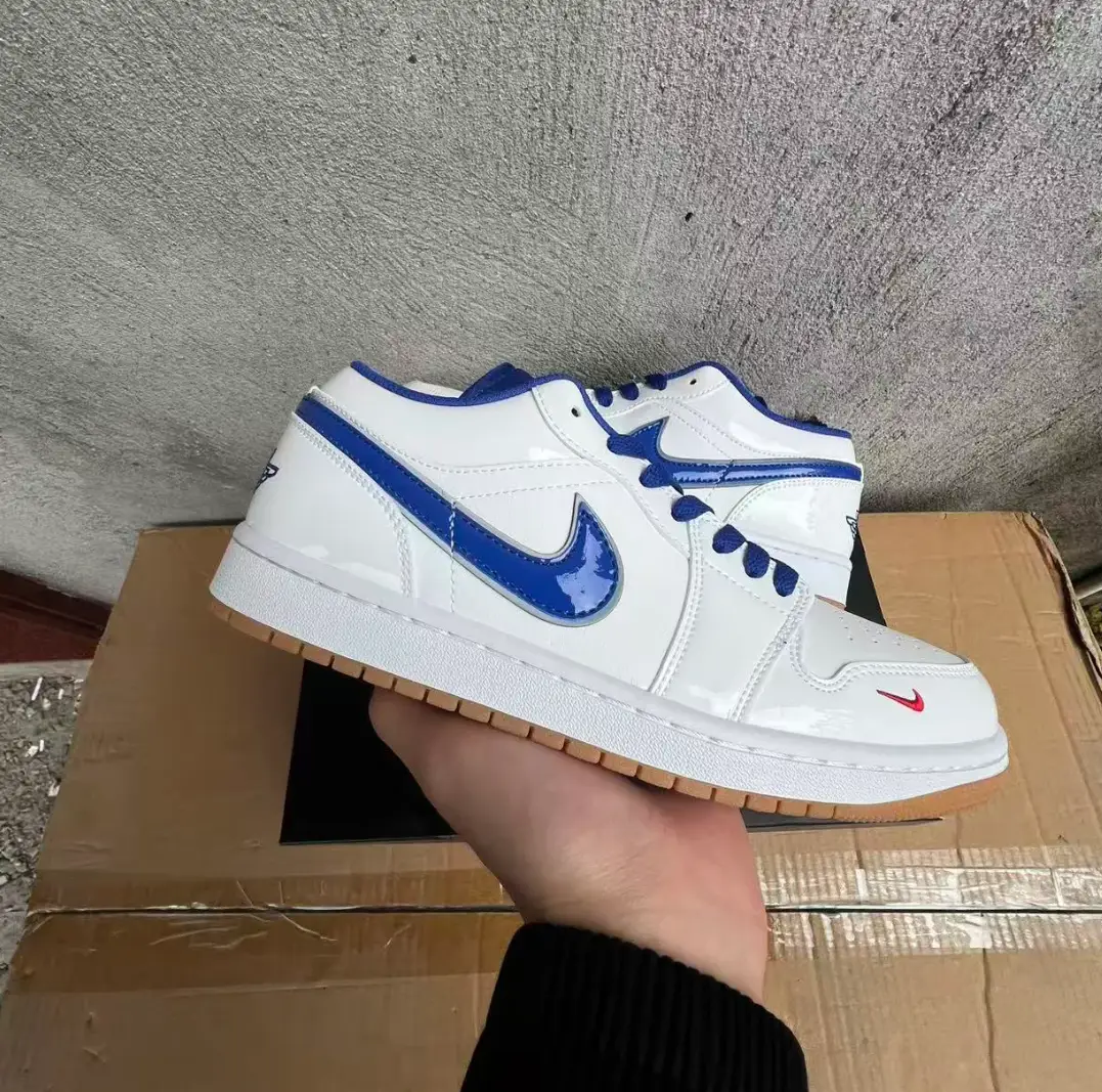 Air Jordan 1 Low Dodgers Shoes Sneakers by Air Jordan