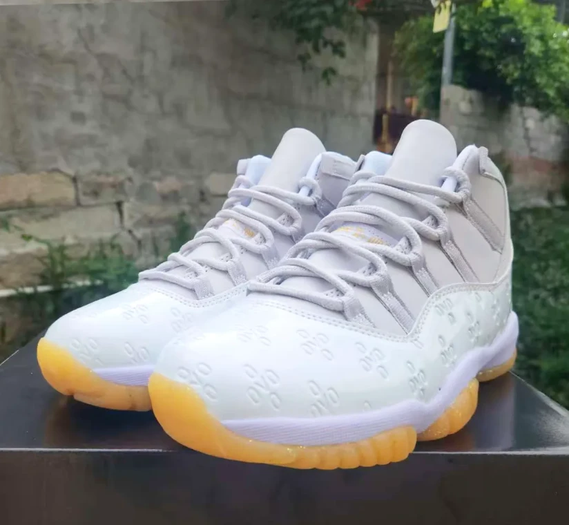 Drake x AJ 11 OVO Monogram White Sample Shoes Sneaker by Air Jordan