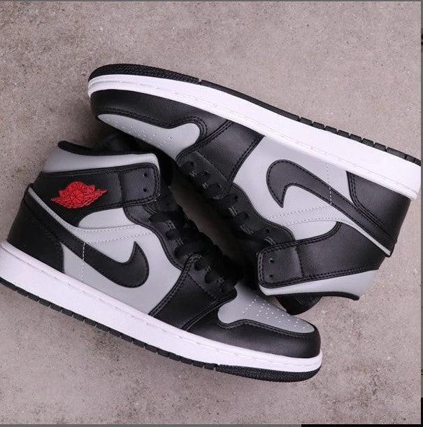 Air Jordan 1 Mid Shadow Red Shoes Sneakers by Air Jordan