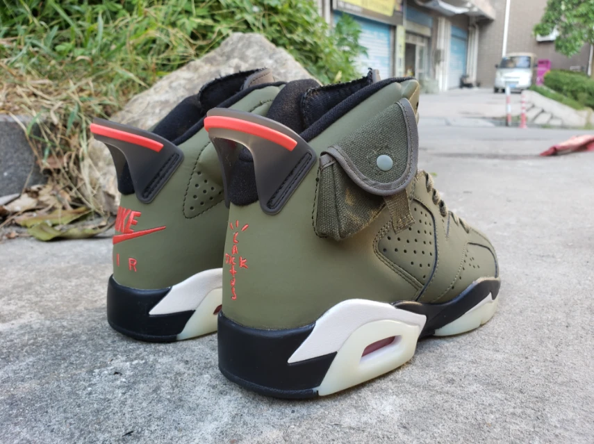 Travis Scott X Air Jordan 6 Retro 'Olive' by Air Jordan