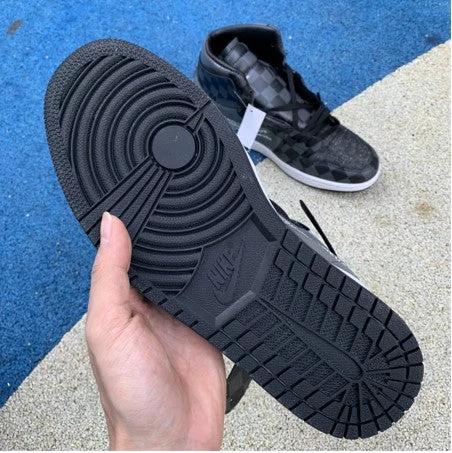 Air Jordan 1 Black Shoes by Air Jordan