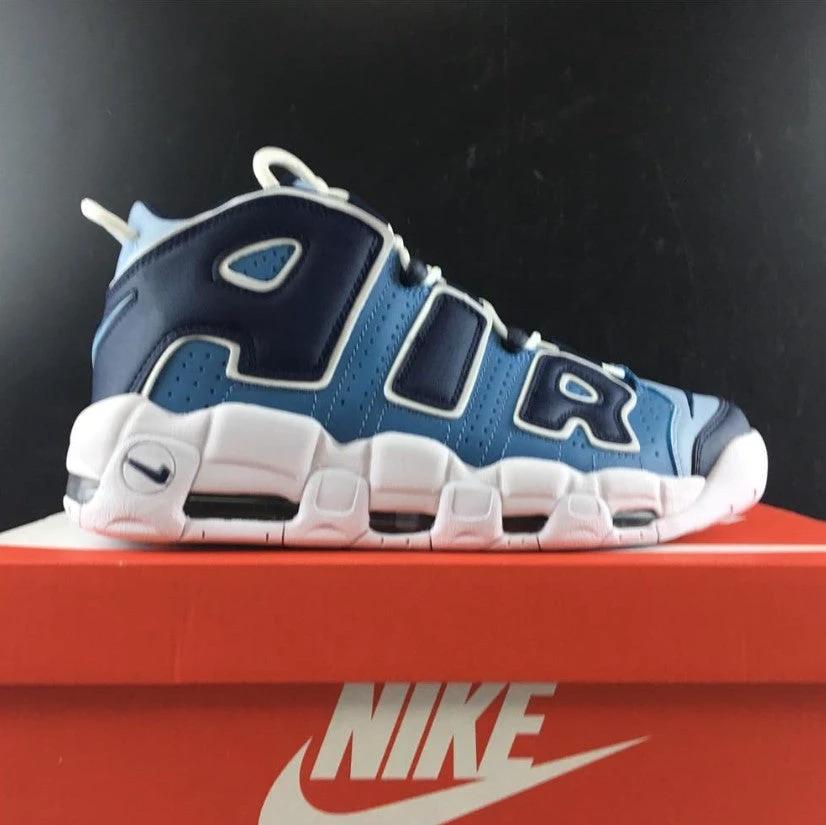 Air More Uptempo 96 Denim Shoes Sneakers by Air Jordan