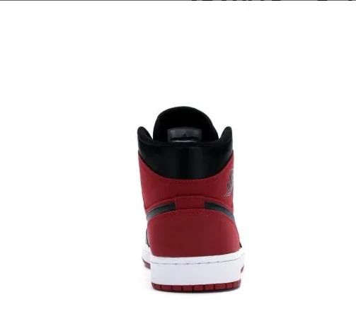 AJ 1 Mid Gym Red Black Shoes Sneakers by Air Jordan