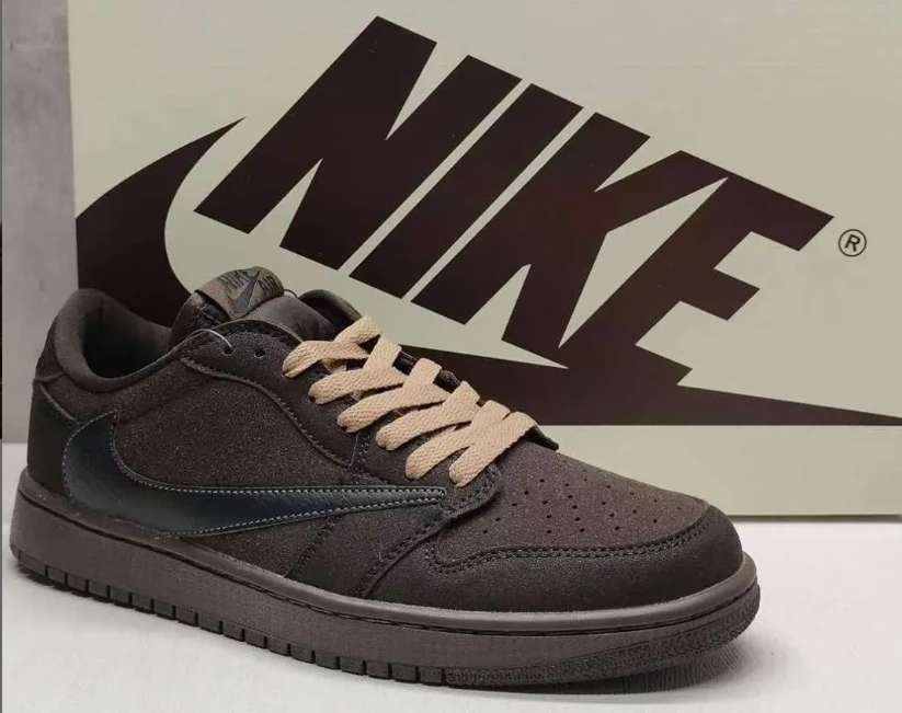 Travis Scott x AJ1 Low “Velvet Brown” Shoes Sneakers by Air Jordan