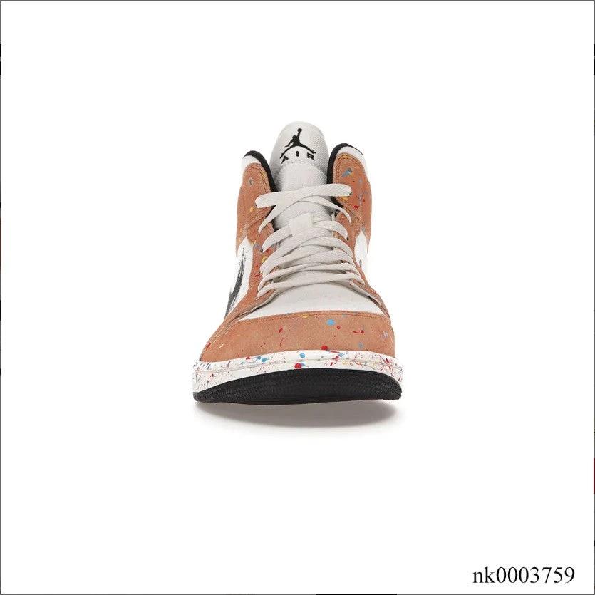 Air Jordan 1 Mid SE Brushstroke Shoes Sneakers by Air Jordan