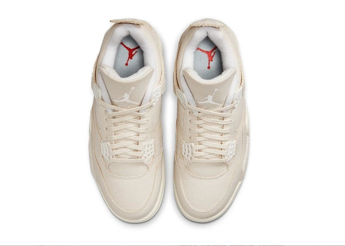 Air Jordan 4 Retro Blank Canvas Shoes Sneakers by Air Jordan