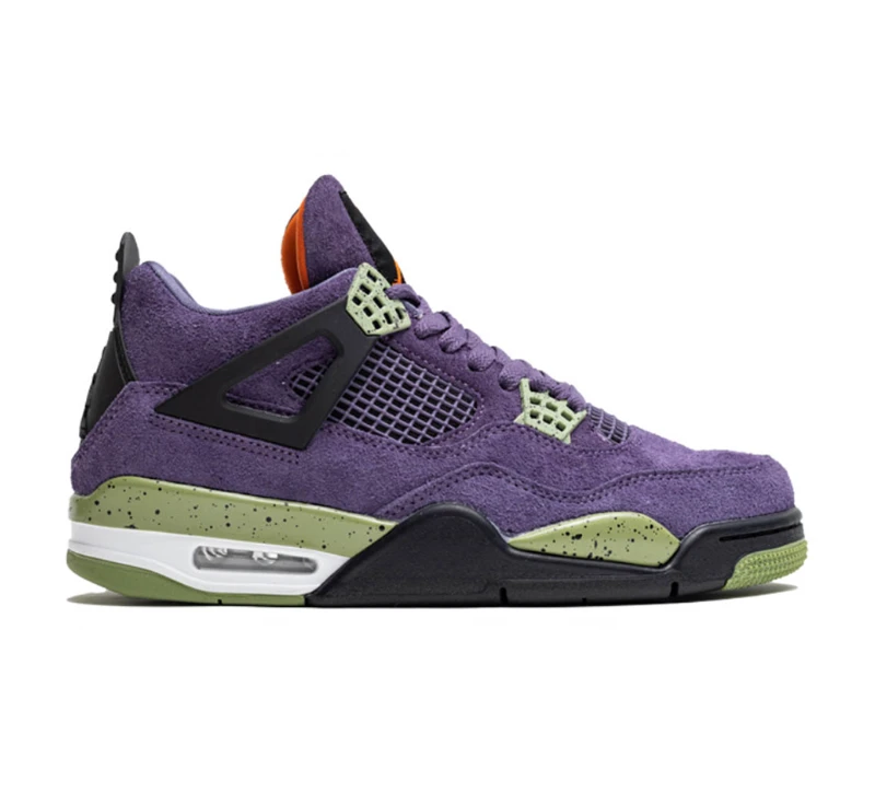 Air Jordan 4 Canyon Purple Shoes Sneakers by Air Jordan