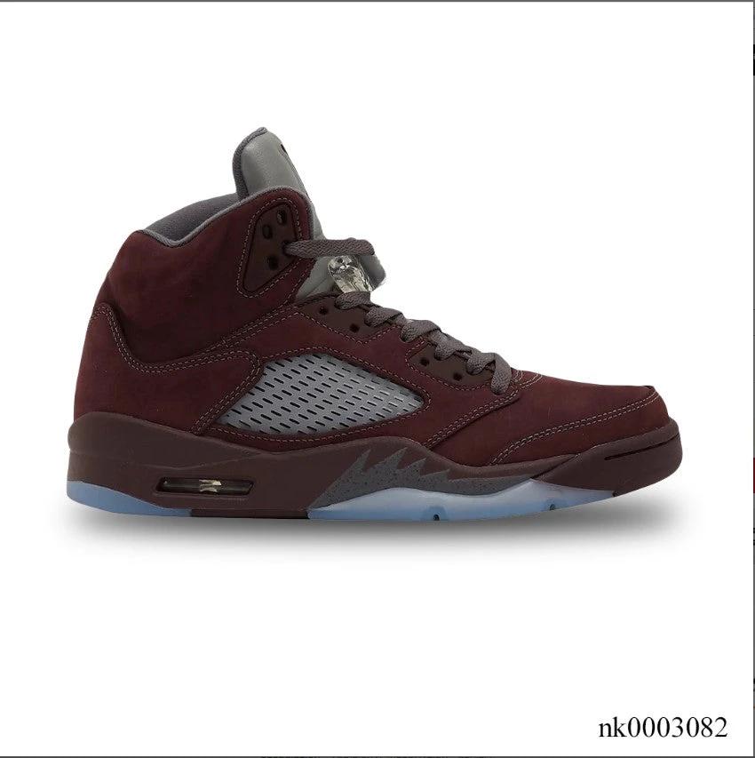 Air Jordan 5 Burgundy Shoes Sneakers by Air Jordan