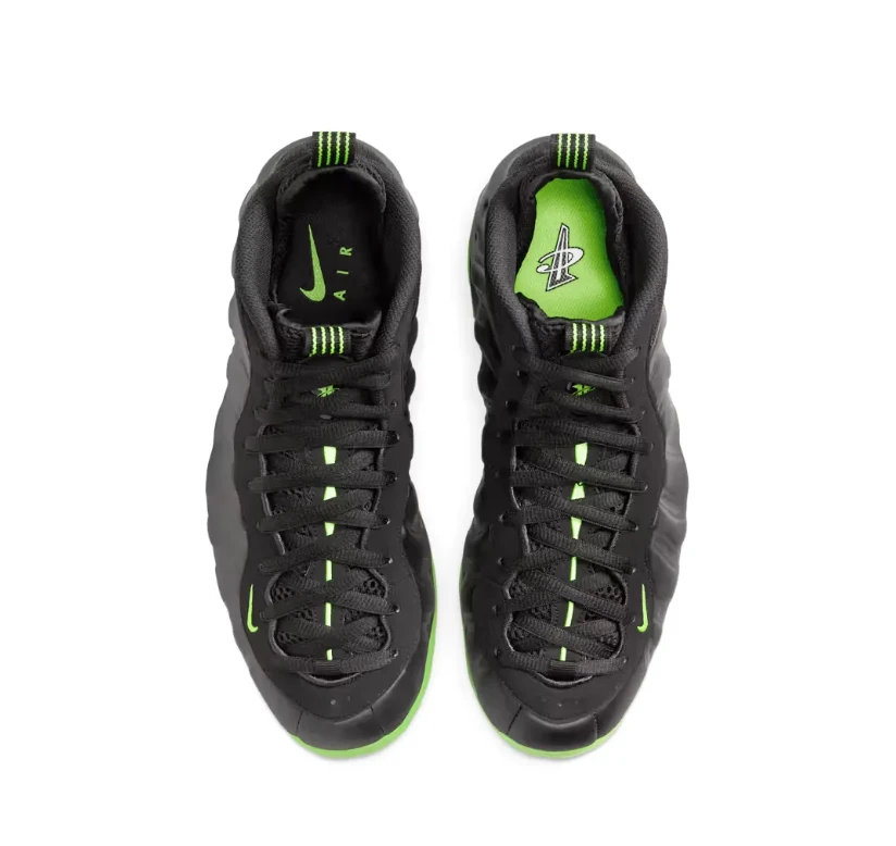 Air Foamposite One Black Volt Shoes Sneakers by Air Jordan