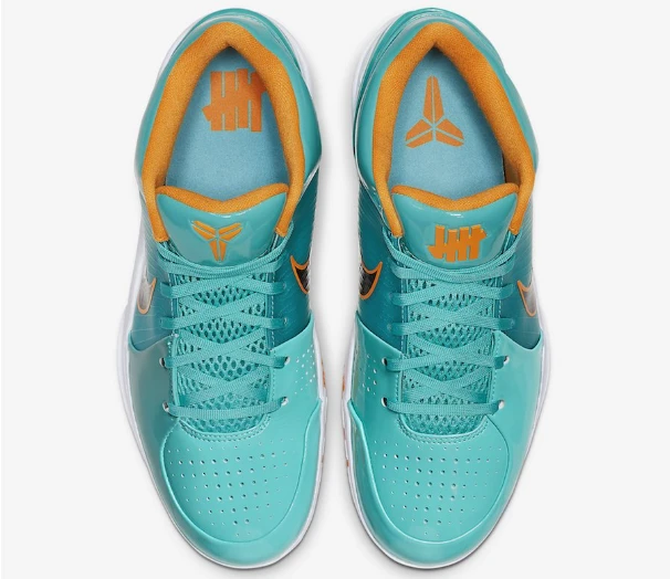 Undefeated x Kobe 4 Protro Hyper Jade CQ3869 300 2 by Air Jordan