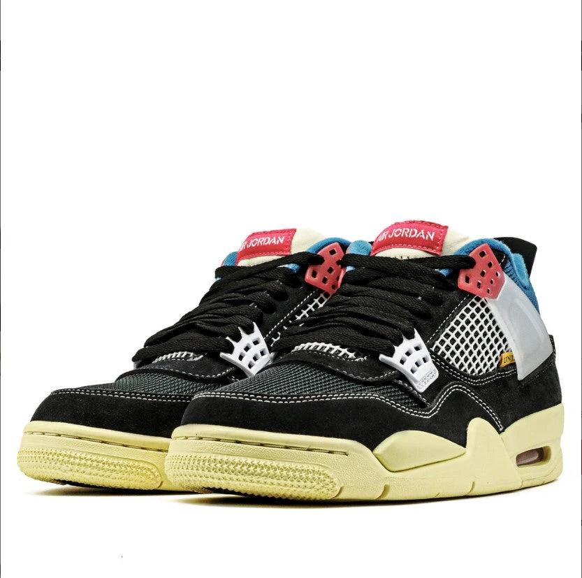Air Jordan 4 Retro Union Off Noir Shoes Sneakers by Air Jordan