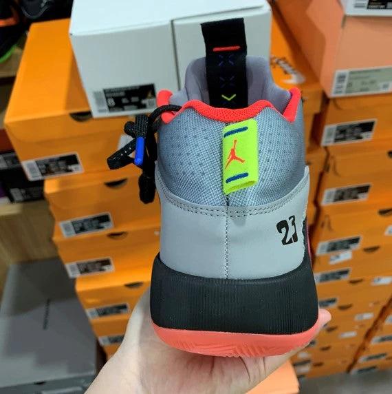 Air Jordan 35 Grey Blue Red by Air Jordan