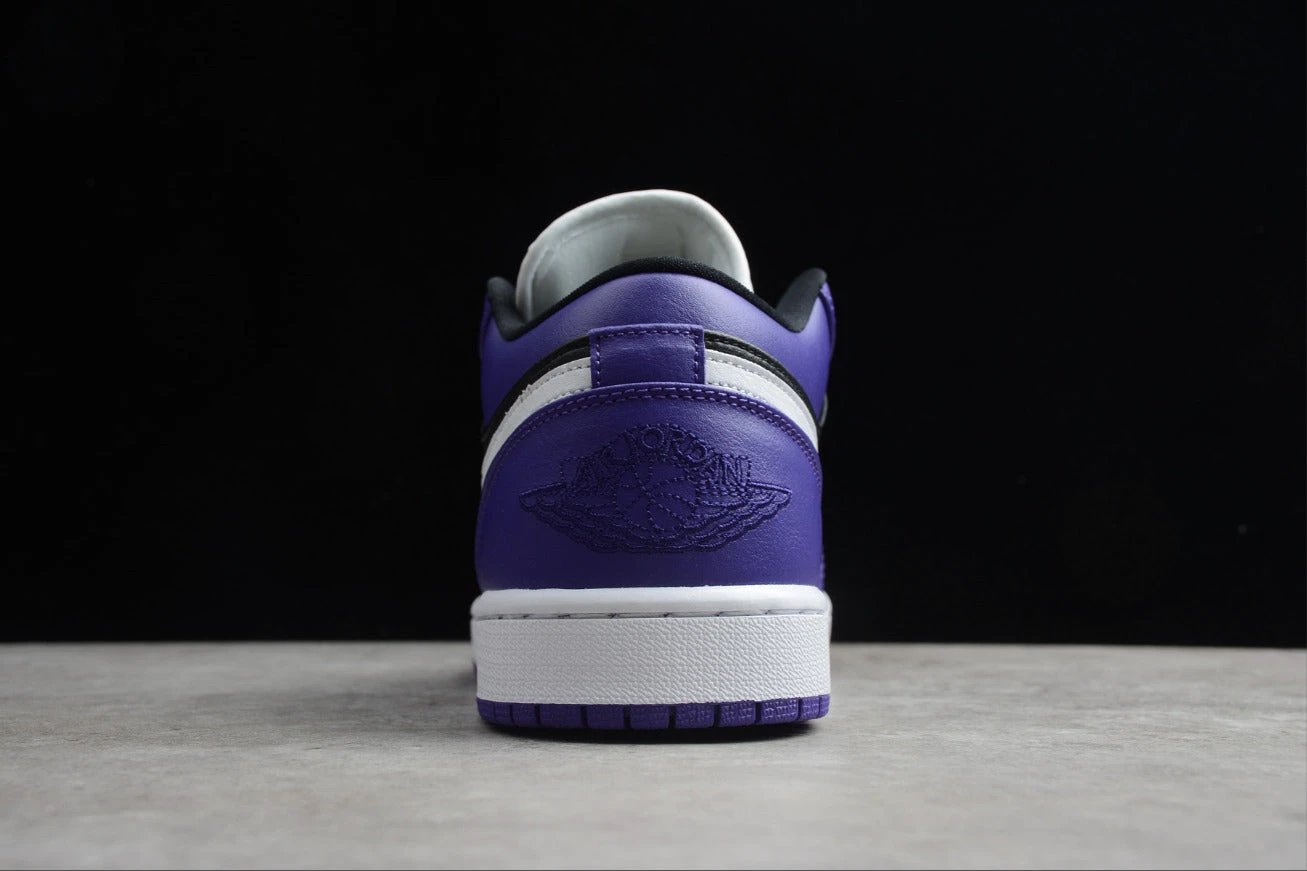 Air Jordan 1 Low Top Purple Black by Air Jordan