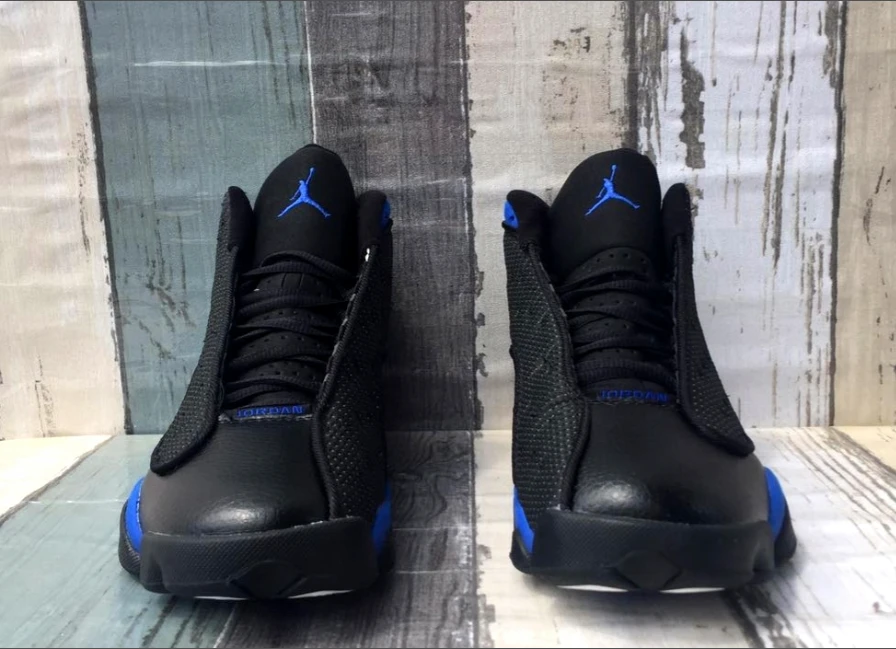 Air Jordan 13 Black Hyper Royal by Air Jordan