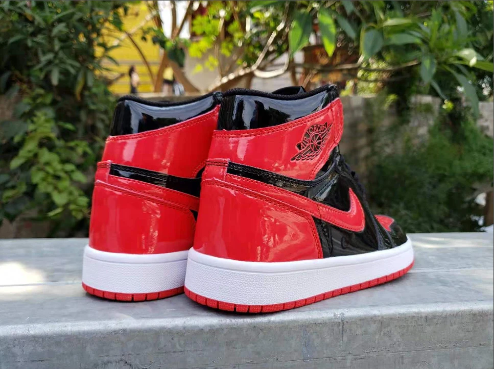 Air Jordan 1 High OG Bred Patent by Air Jordan
