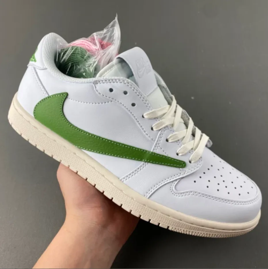 Travis Scott x Air Jordan 1 Low OG Matcha Shoes Sneakers by Air Jordan