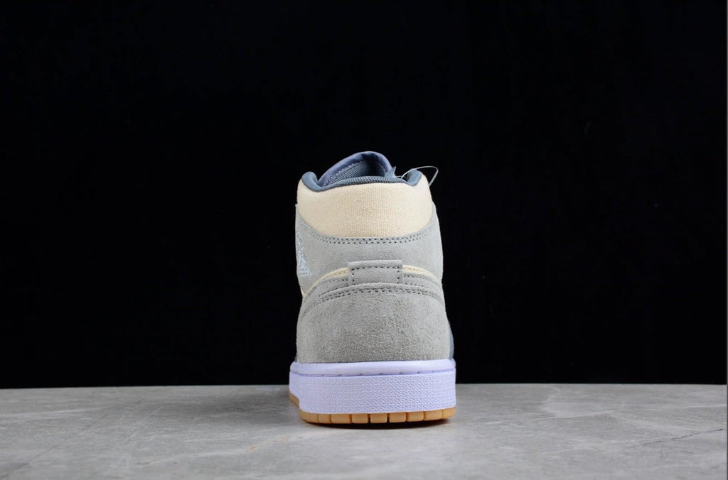Air Jordan 1 Mid Coconut Milk Particle Grey by Air Jordan