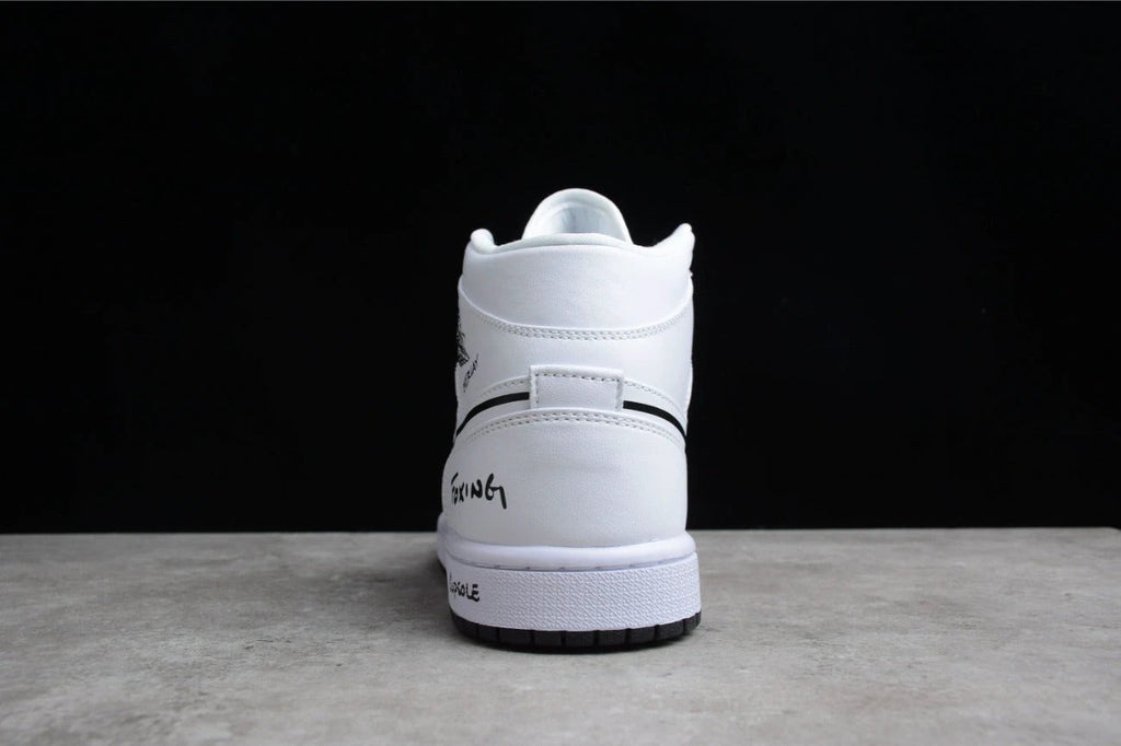 Air Jordan 1 Mid Schematic by Air Jordan