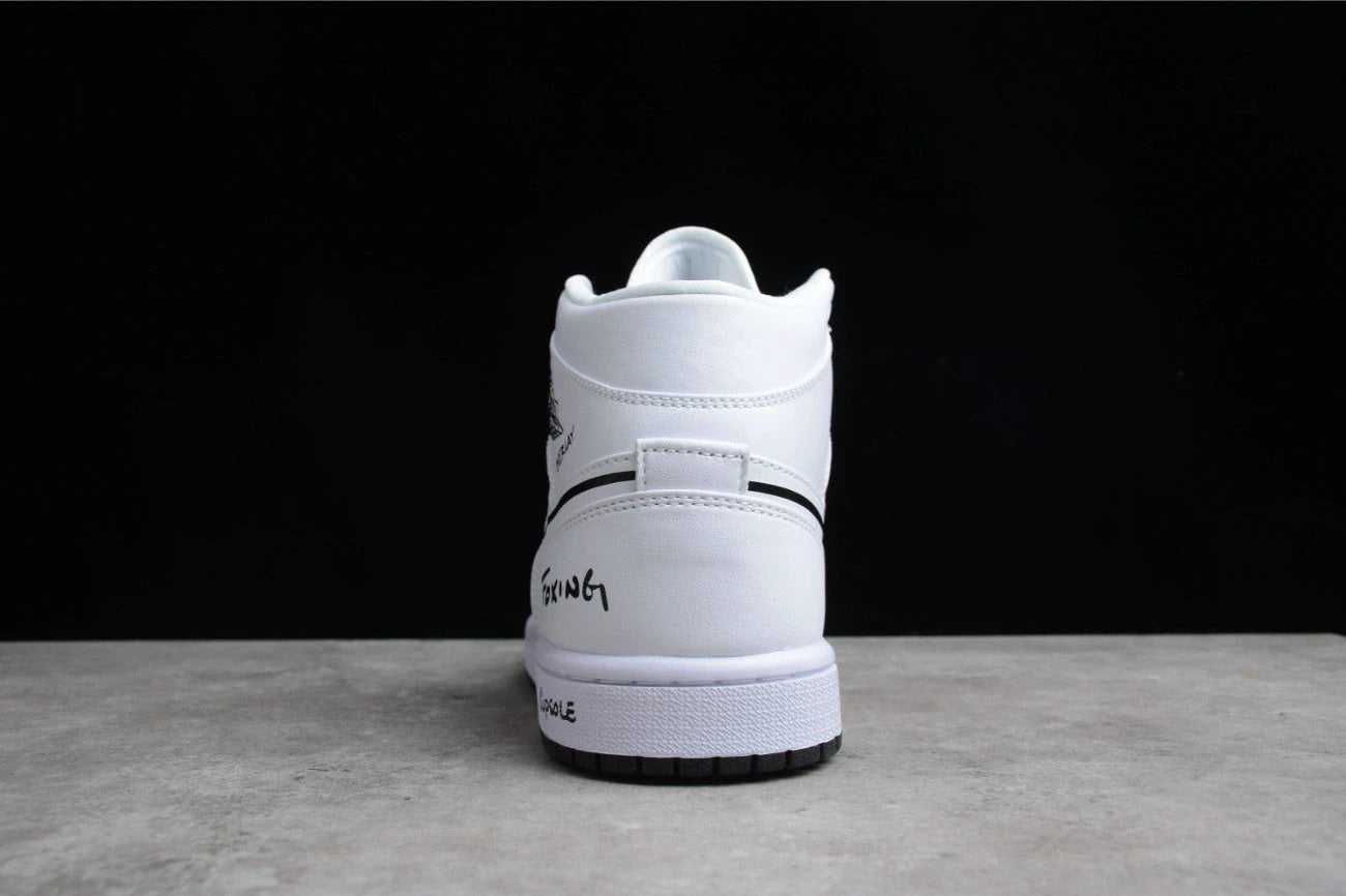 Air Jordan 1 Mid Schematic by Air Jordan