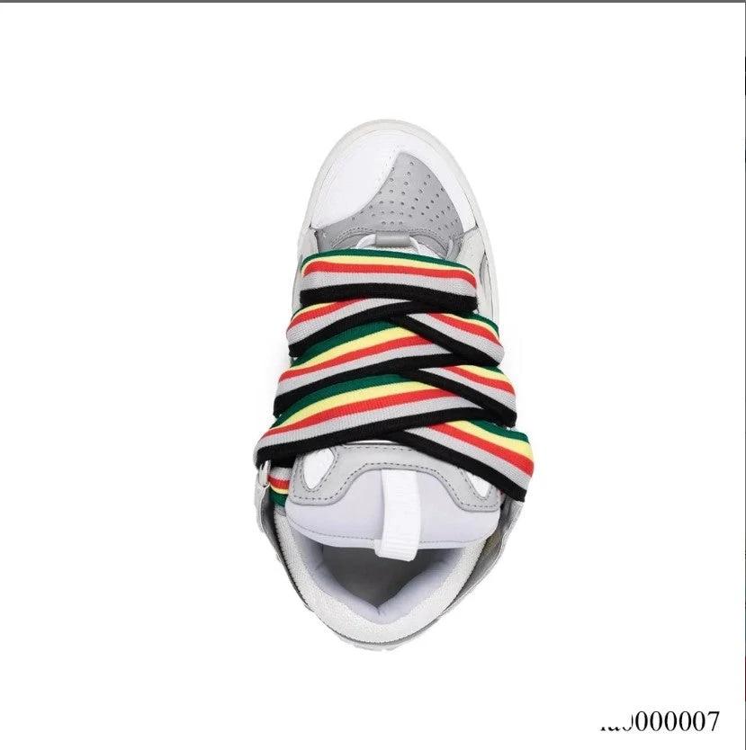 Lanvin Curb Sneaker White Blue Shoes Sneakers by Air Jordan
