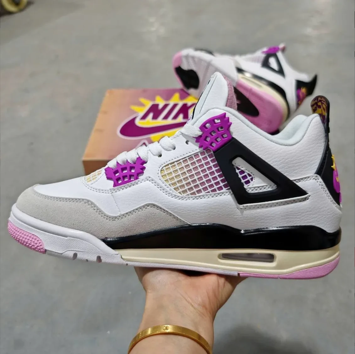 Air Jordan 4 Comic Shoes Sneakers by Air Jordan